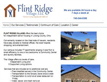 Tablet Screenshot of flintridgevillage.com